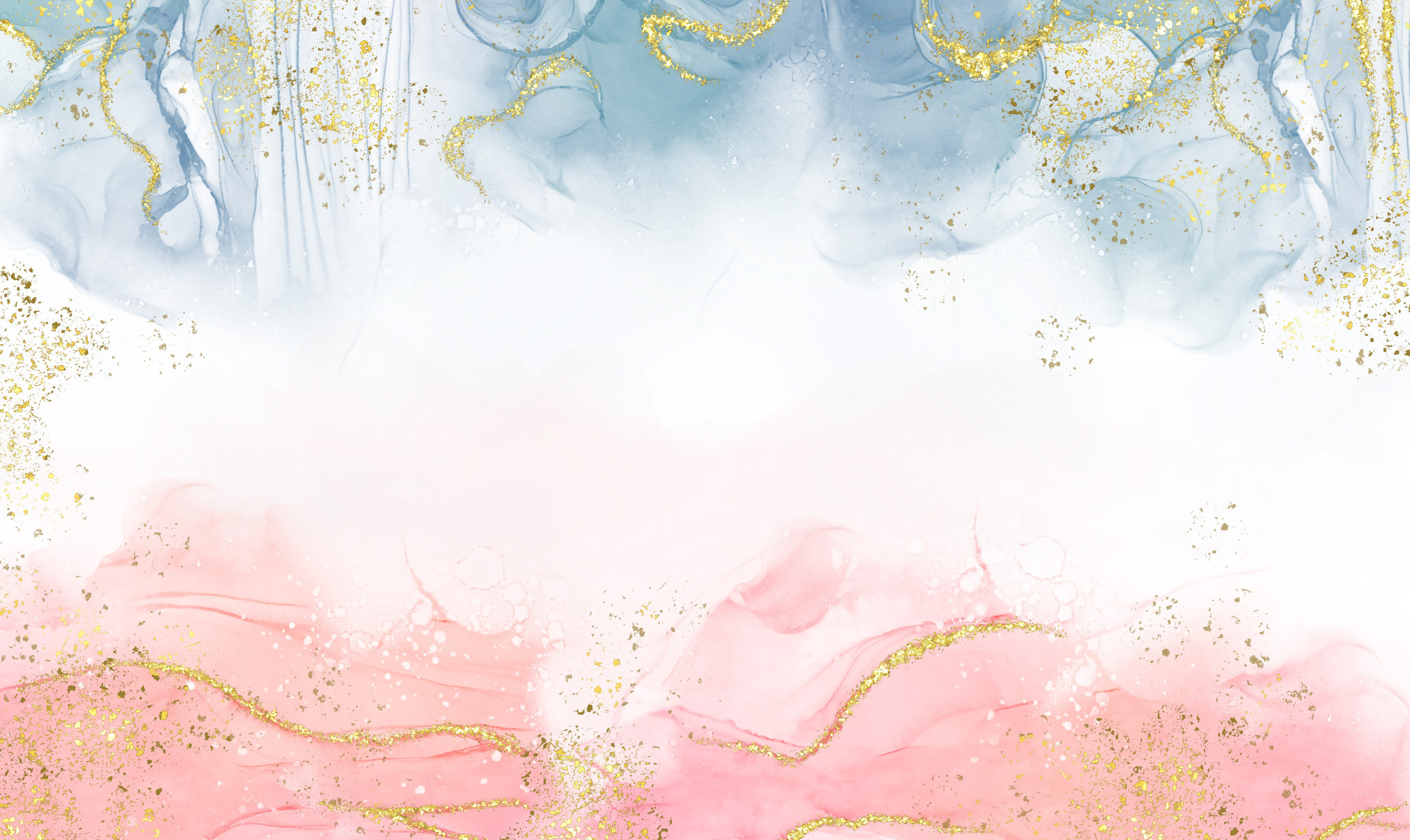 Abstract watercolor or alcohol ink art pink white background